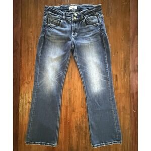 Buckle BKE Payton Women's Mid-Rise Bootcut Jeans Blue, Stretch, 32x31.5